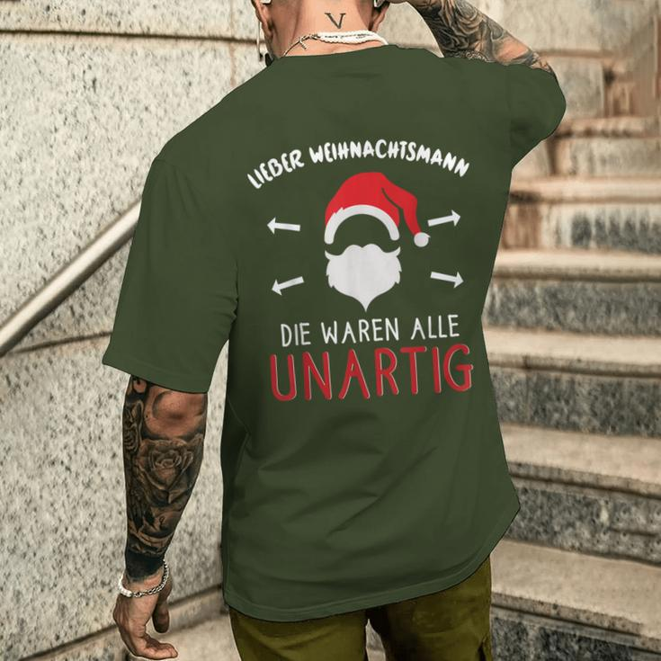 Christmas Outfit Christmas Jumper Ugly Sweater T-Shirt mit Rückendruck Geschenke für Ihn