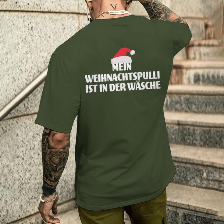 My Christmas Sweater Is In The Laundry I Anti Ugly Christmas T-Shirt mit Rückendruck Geschenke für Ihn