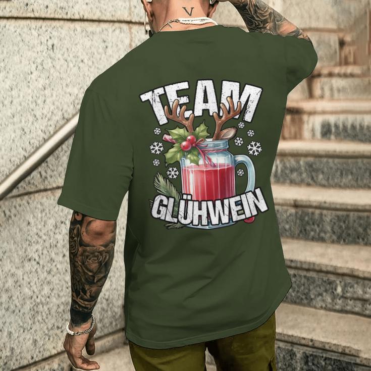 Christmas Team Glühwein Christmas Market Outfit T-Shirt mit Rückendruck Geschenke für Ihn