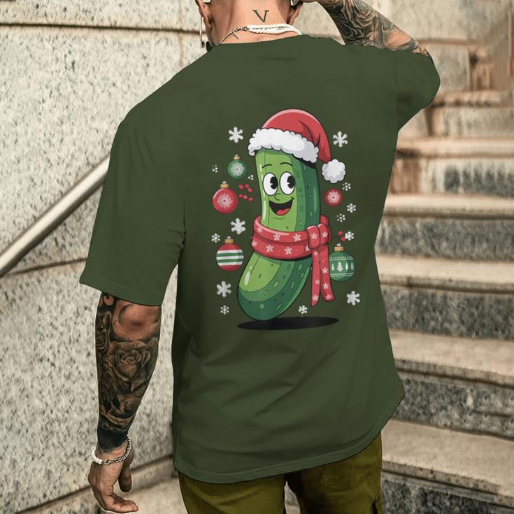 Cucumbers Christmas T-Shirt mit Rückendruck Geschenke für Ihn