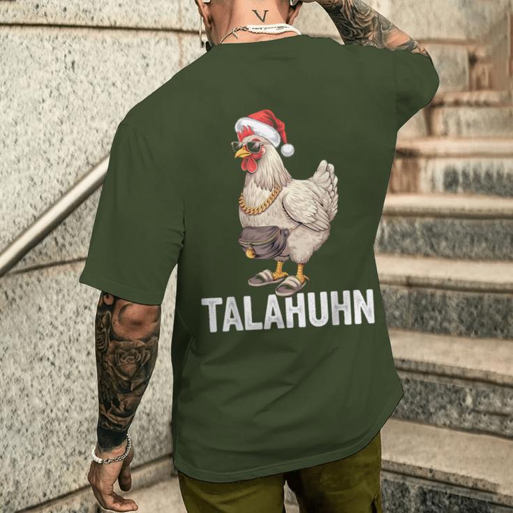 Talahuhn Youth Word Talahon Merry Christmas T-Shirt mit Rückendruck Geschenke für Ihn