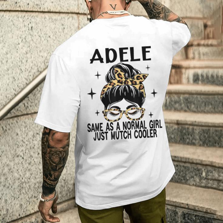 Adele Costume Cute Definition Personalised Name Adele Gray T-Shirt mit Rückendruck Geschenke für Ihn