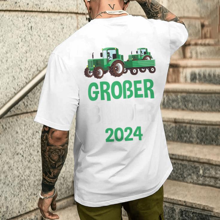 Children's Big Brother 2024 Tractor T-Shirt mit Rückendruck Geschenke für Ihn