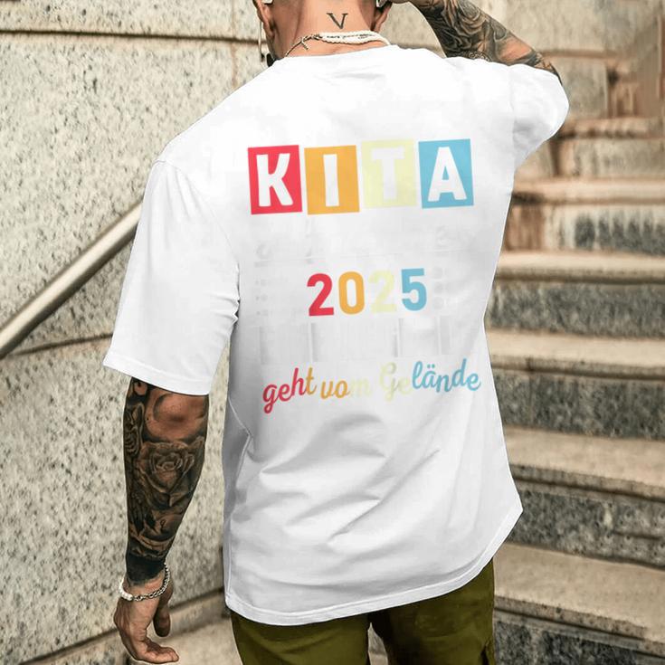 Children's Kita Leavers 2025 School Child First Day T-Shirt mit Rückendruck Geschenke für Ihn