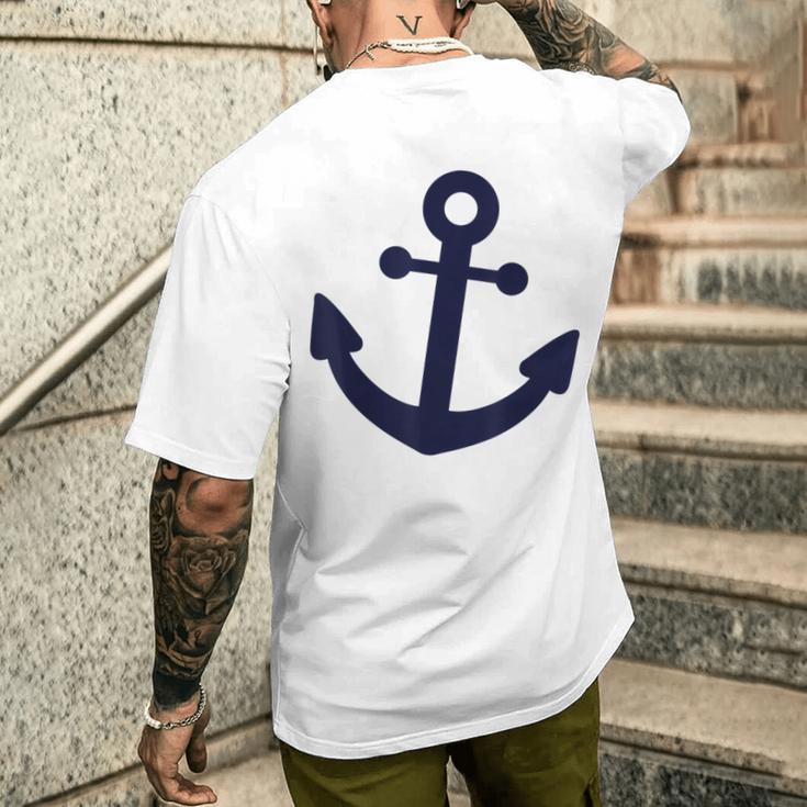 Classic Anchor T-Shirt mit Rückendruck Geschenke für Ihn