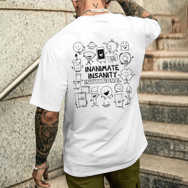 Creator Ink Inanimate Insanity And T-Shirt mit Rückendruck Geschenke für Ihn