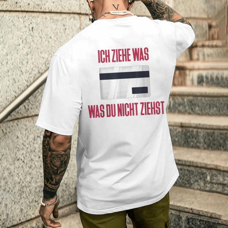 Ich Ziehe Was Du Nicht Ziehst Slogan Tekk Hardtekk Raven T-Shirt mit Rückendruck Geschenke für Ihn