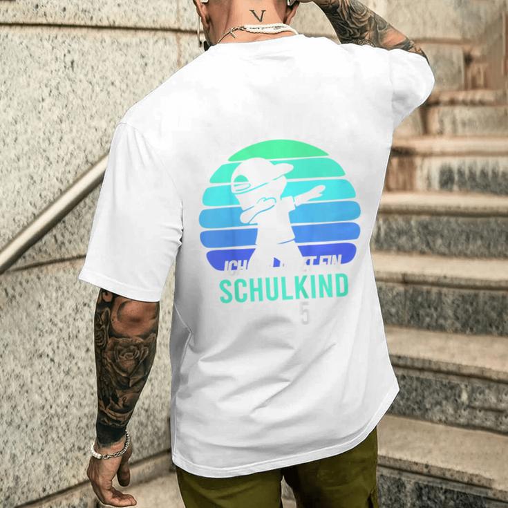 Kinder Bäähm Schulkind 2025 School Boy First Day At School Boy T-Shirt mit Rückendruck Geschenke für Ihn