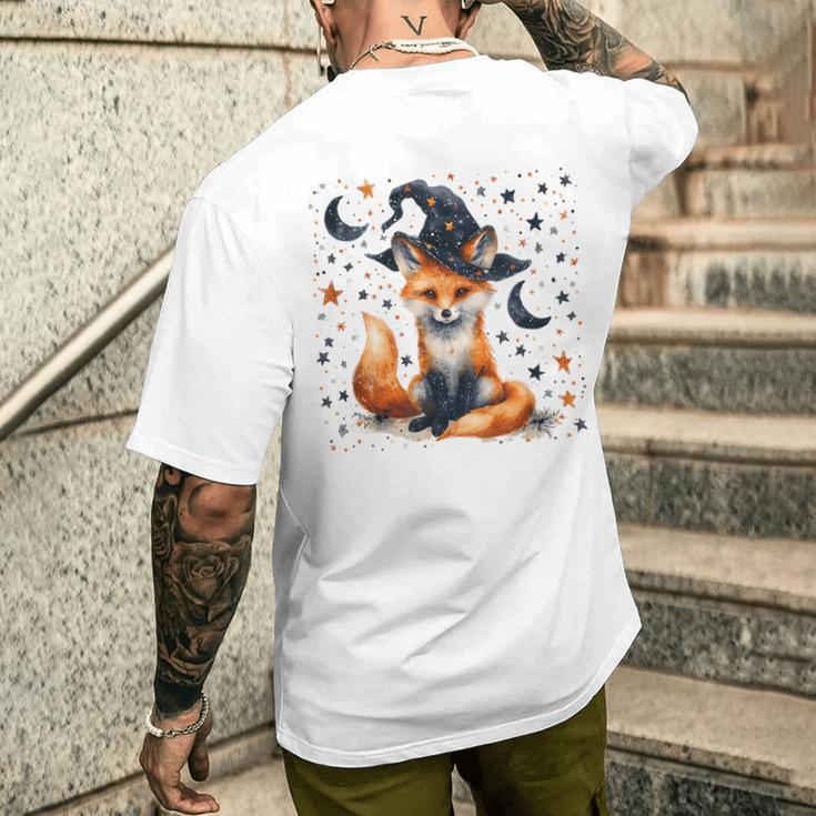 Magic Little Fox T-Shirt mit Rückendruck Geschenke für Ihn