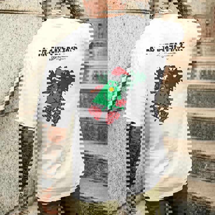 Mr Mr Christmas T-Shirt mit Rückendruck Geschenke für Ihn