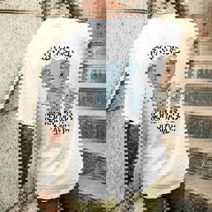 Niñosoy A Ser Hermano Mayor 2025 Camiseta Hombre Estampado Espalda ...