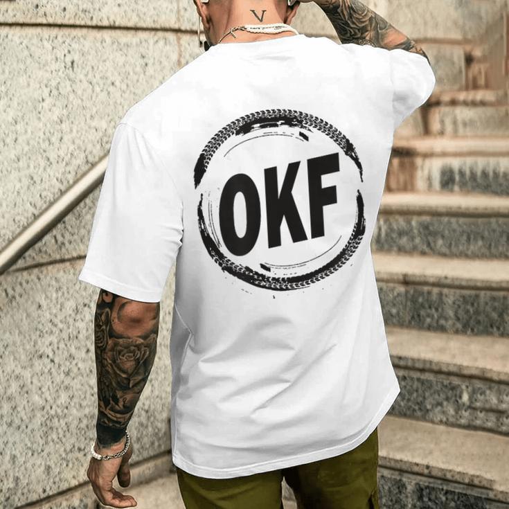 Okf Tyre T-Shirt mit Rückendruck Geschenke für Ihn