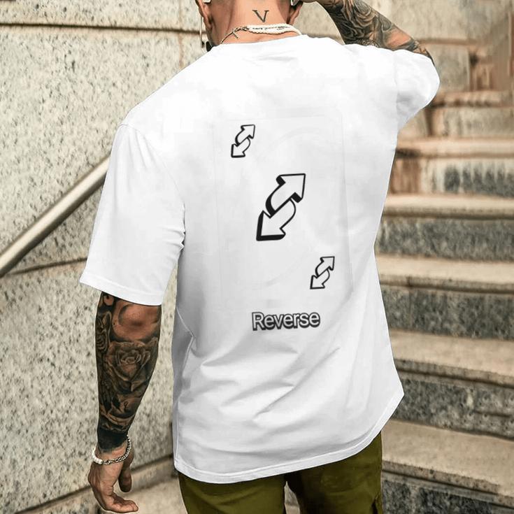 Uno T-Shirt mit Rückendruck Geschenke für Ihn