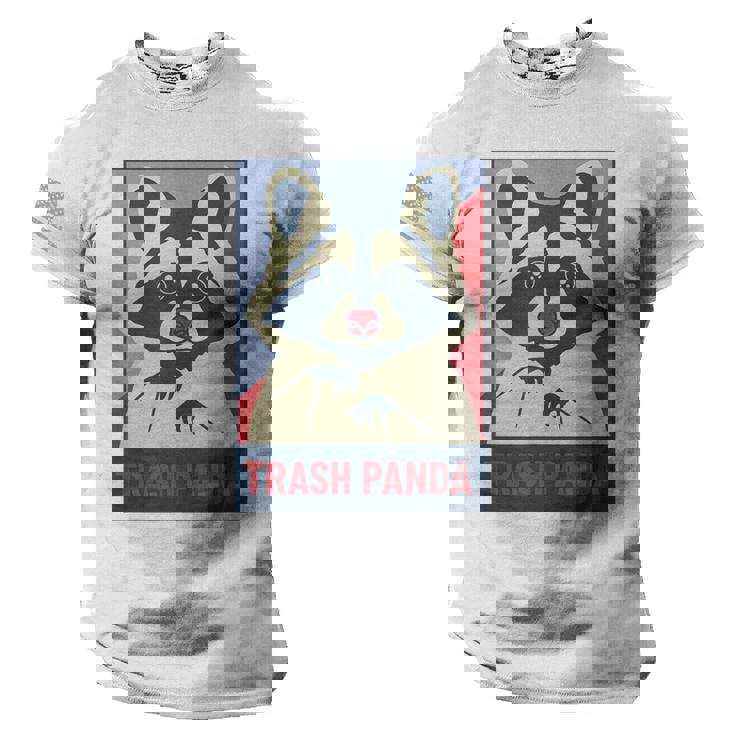 Raccoon Lover Tee - American Flag Sleeve - Men's USA T-Shirt
