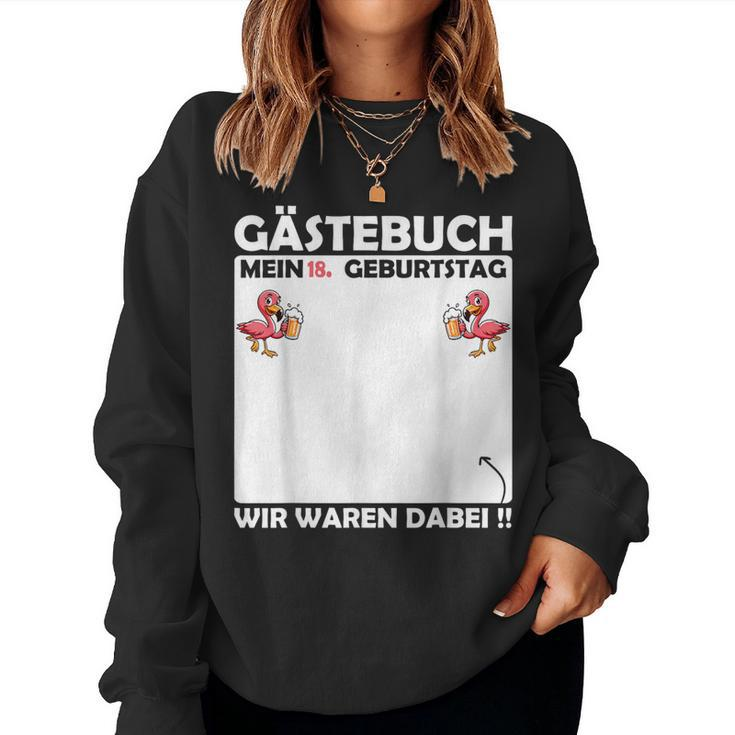 18Th Birthday Girl Boy 18 Years Idea Sweatshirt Frauen