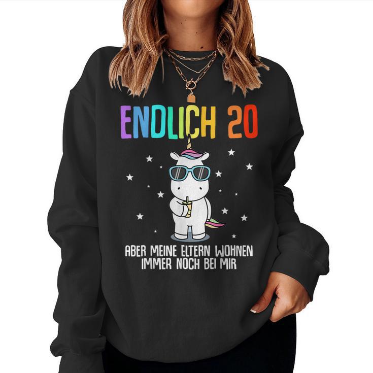 20Th Birthday Man Woman 20 Years 2003 Decorative Sweatshirt Frauen