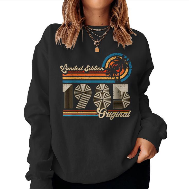 40Th Birthday Original Womenintageintage 1985 Sweatshirt Frauen