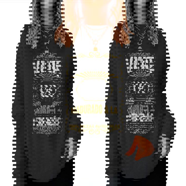 45 Cumpleaños 45 Años Hombre Intage 1980 Regalo Sudadera Mujer