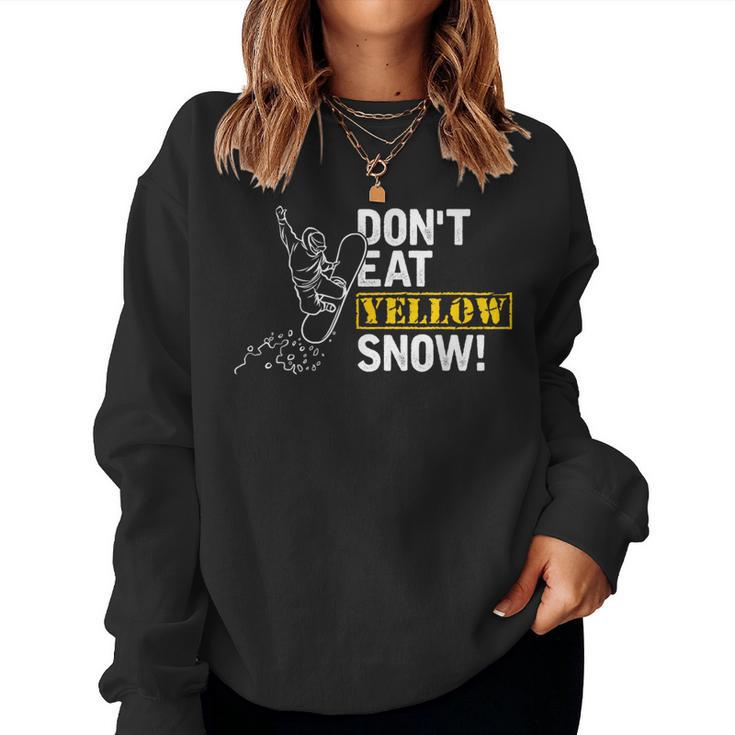 Apres Ski Teacher Ski Bunny Snowboard Winter Sports Sweatshirt Frauen