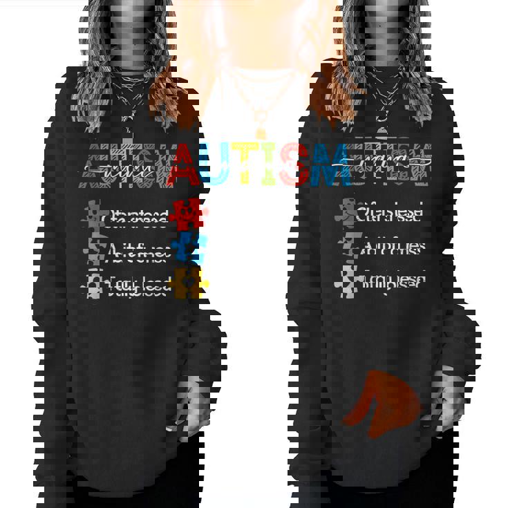 Autism Mama Autism Awareness Mom Neuro Diverse Mother Mommy Women Sweatshirt