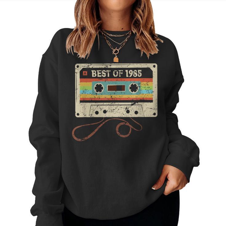 Best Of 1985 38Th Birthday 38Th Birthday Man Woman Sweatshirt Frauen