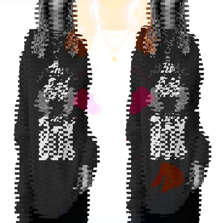 Boxeo Esta Chica Puede Boxear Cool Girl Boxeo Sin Mangas Sudadera Mujer