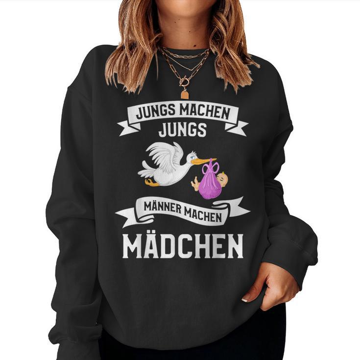 Boys Make Boys Make Girls Sweatshirt Frauen