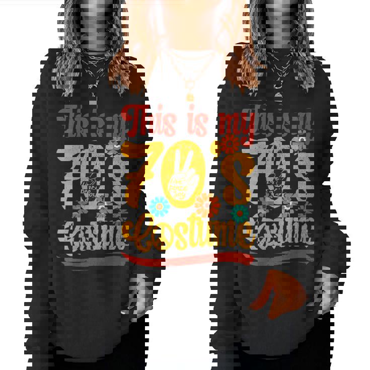 Costume Des Années 70 Tenue Des Années 70 Pour Homme Et Années 70 Sweat-shirt pour femme