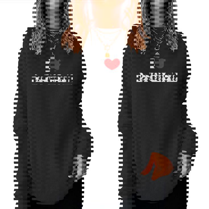Me Encanta El Dancehall Me Encanta El Dancehall Cuello Sudadera Mujer