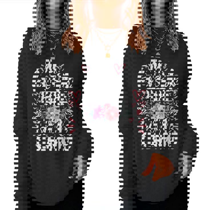 My Favorite People Call Me Glammy Mother's Day Women Sweatshirt