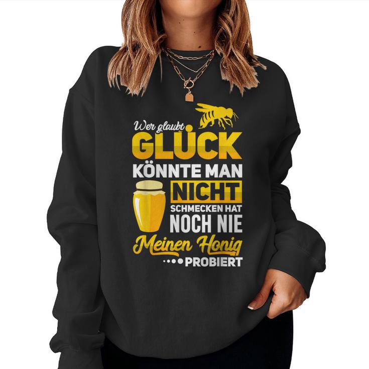 Beekeeper Beekeeping Bees Honey Beekeeper Sweatshirt Frauen