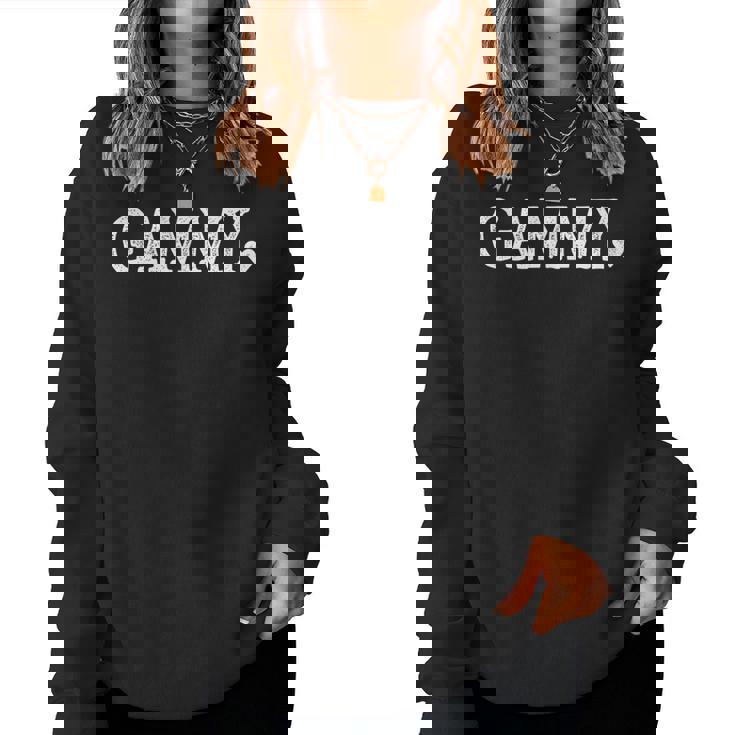 Gammy For With Heart Love Gammy Women Sweatshirt