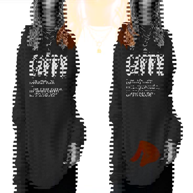 Gammy For Mother's Day Idea For Grandma Gammy Women Sweatshirt