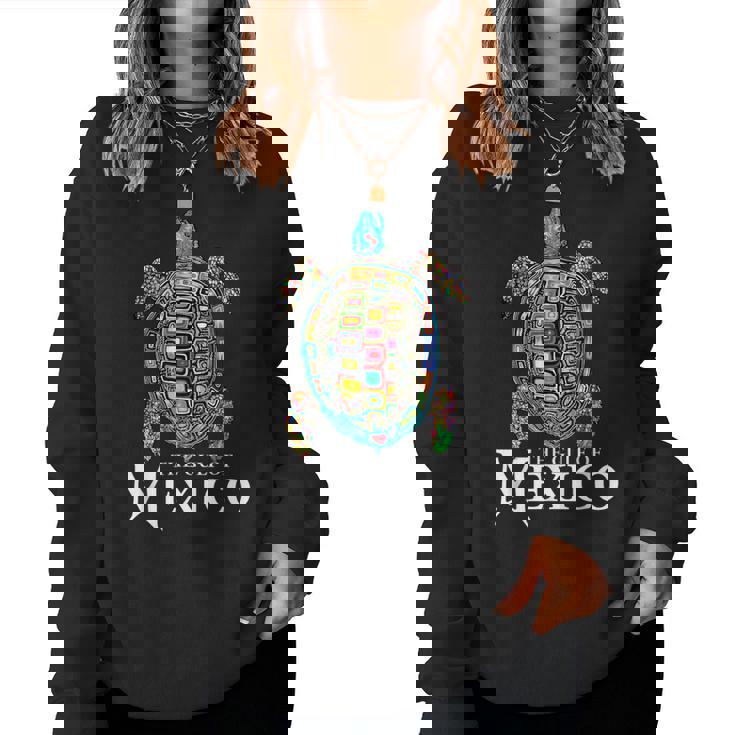 Gulf Of Mexico Forever Mexican Souvenir Sea Turtle Women Sweatshirt