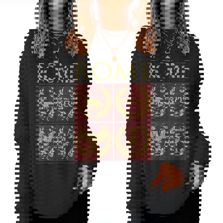 La Historia De Roma La Antigua Roma Sudadera Mujer