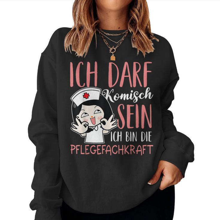 Lustige Pflegekraft Gesundheitswesen Krankenschwester Sweatshirt Frauen