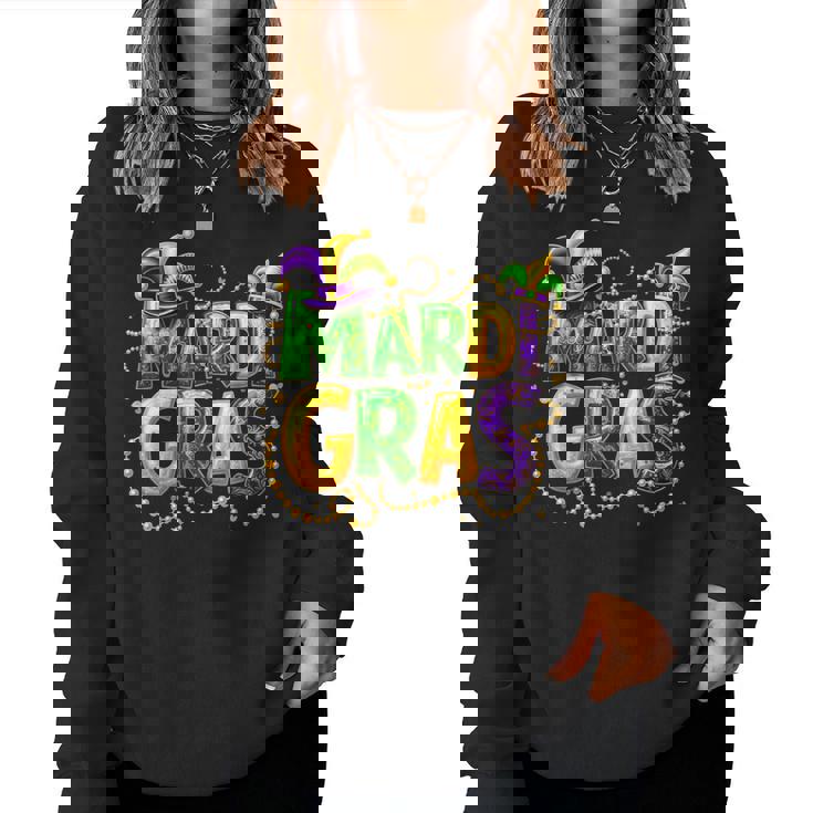 Mardi Gras 2025 Outfits For Women Women Sweatshirt