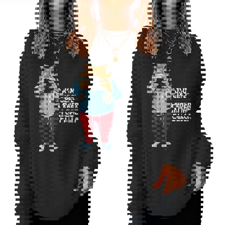 Más Fotos Puerto Rico Frog Retro For Women Women Sweatshirt