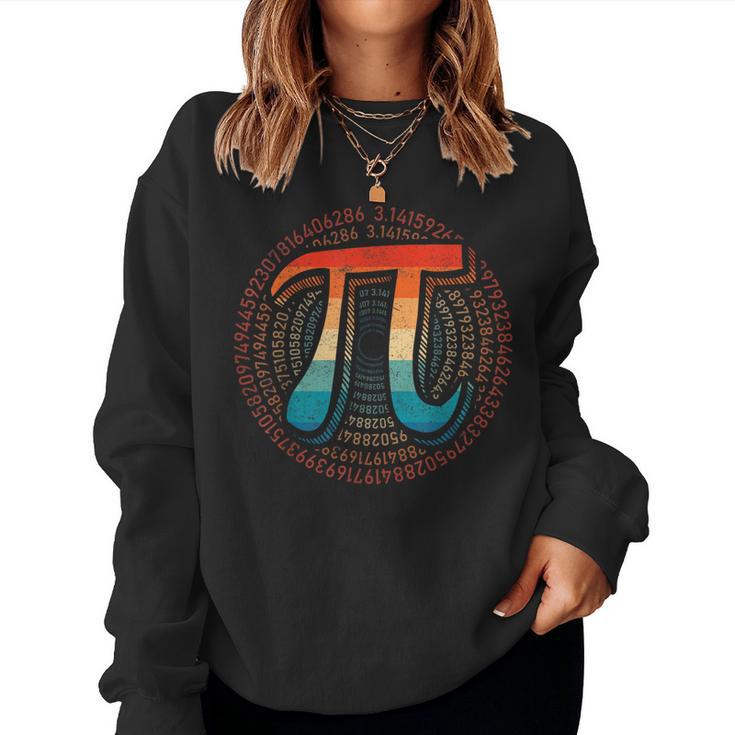 Math Is Simple As Pi Math Teacher Happy Pi Day Lover Women Sweatshirt