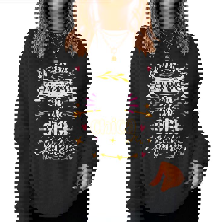 Una Chica Fabulosa Divertido Adolescentes Chica Joven Sudadera Mujer