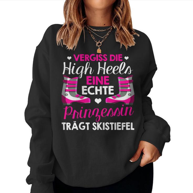 Women's Fun Ein Echtprinzessin Sweatshirt Frauen