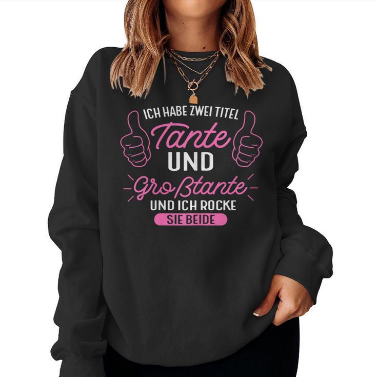 Women's Grandaunt Grandaunt Aunt Sweatshirt Frauen