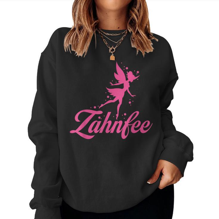 Zahnfee Dental Stomatology Dental Care Women's Sweatshirt Frauen