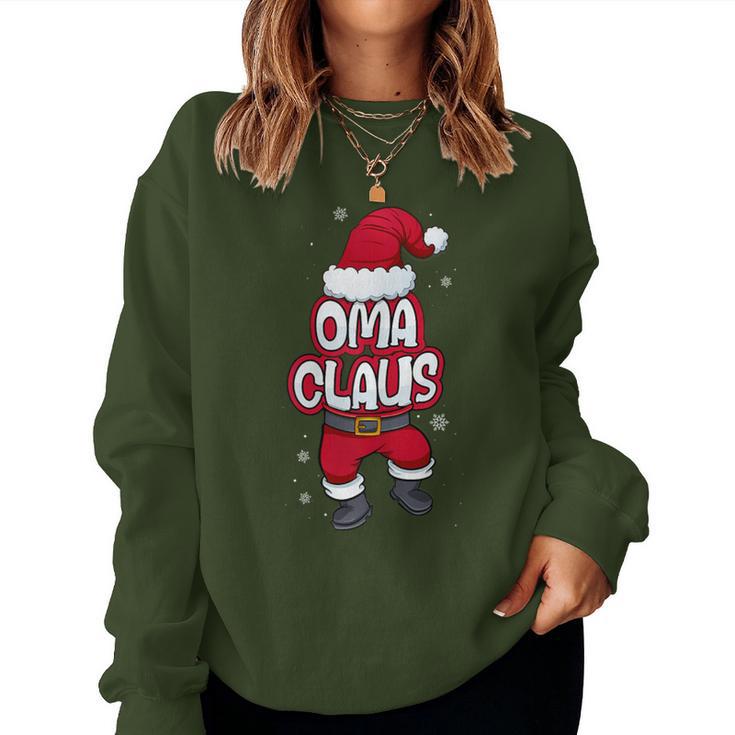 Grandma Claus Christmas Family Partner Look Santa Claus Sweatshirt Frauen