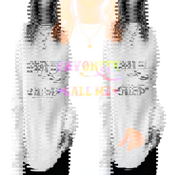 My Favorite People Call Me Yaya Mother's Day Women Sweatshirt