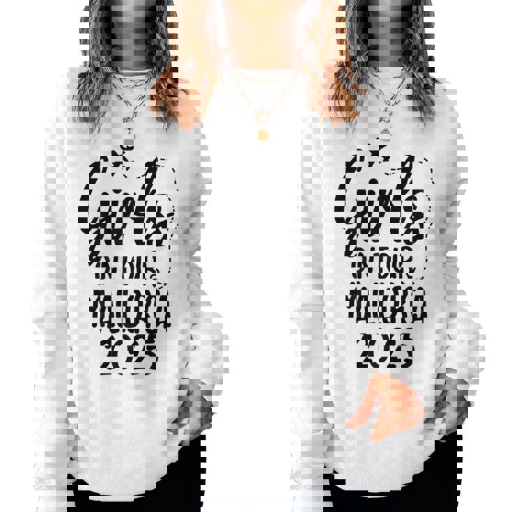 Girls On Tour Mallorca 2025 Girls' Malle Holiday Sweatshirt Frauen