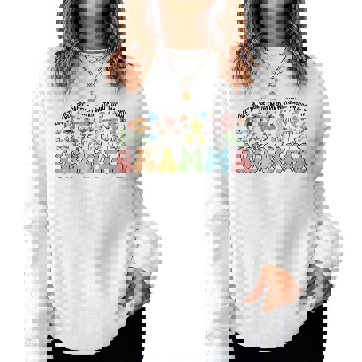Gramma Grandma Gramma Grandmother Appreciation Women Sweatshirt
