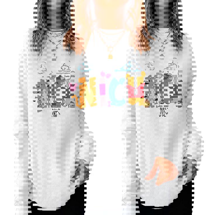 Nicu Nurse Neonatal Intensive Care Unit Nurse Week Men Women Sweatshirt