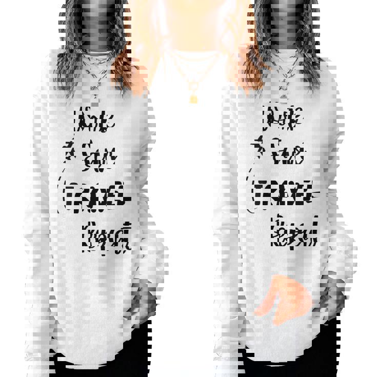 Prendre L'avion Lesoyages Et Lesacances Sweat-shirt pour femme