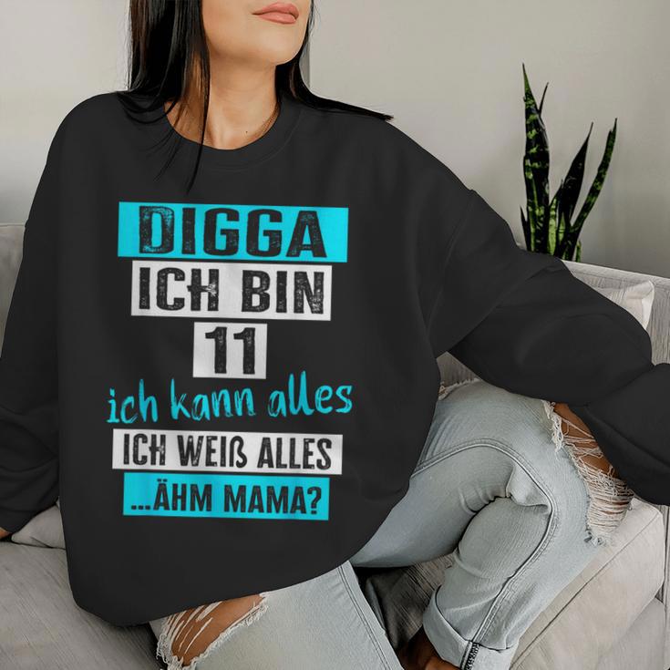 11Th Birthday Boy Girl I Am 11 Years 11Th Birthday Sweatshirt Frauen Geschenke für Sie